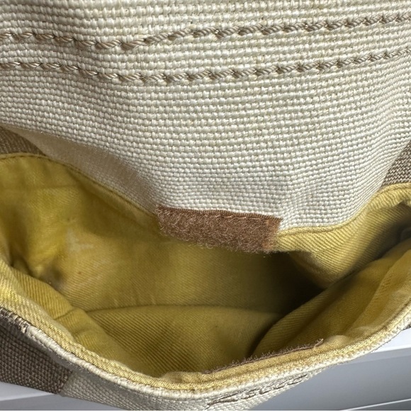 Relic Fossil Vintage Style Wood Handle
Canvas Handbag Boho Beachy - Picture 4 of 11